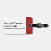 Ted Lasso | Dani Rojas Bobblehad Bagagelabel (Achterkant horizontaal)