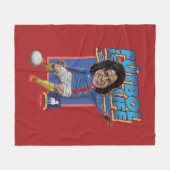 Ted Lasso | Dani Rojas Bobblehad Fleece Deken (Voorkant (Horizontaal))