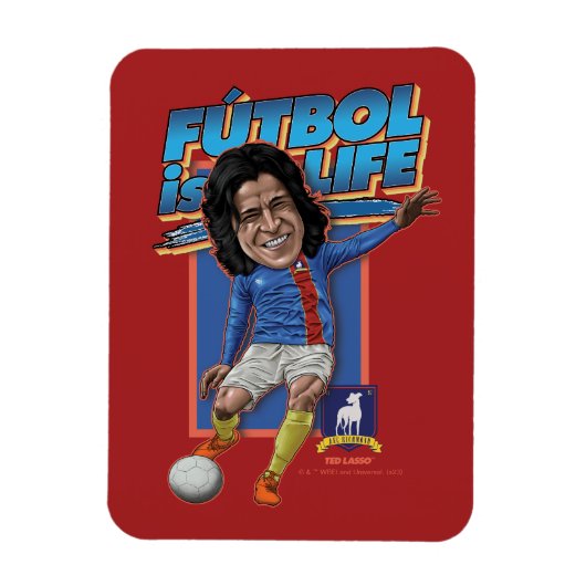 Ted Lasso | Dani Rojas Bobblehad Magneet (Verticaal)