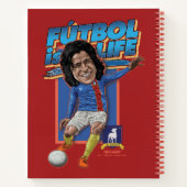 Ted Lasso | Dani Rojas Bobblehad Notitieboek (Achterkant)