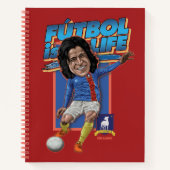 Ted Lasso | Dani Rojas Bobblehad Notitieboek (Voorkant)