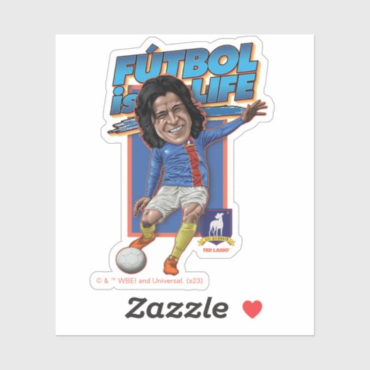 Ted Lasso | Dani Rojas Bobblehad Sticker (Vel)