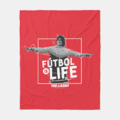 Ted Lasso | Dani Rojas Fútbol is Life Fleece Deken (Voorkant)