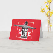 Ted Lasso | Dani Rojas Fútbol is Life Kaart (Gele Bloem)