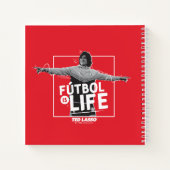 Ted Lasso | Dani Rojas Fútbol is Life Notitieboek (Achterkant)
