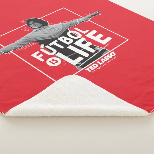 Ted Lasso | Dani Rojas Fútbol is Life Sherpa Deken (3/4)