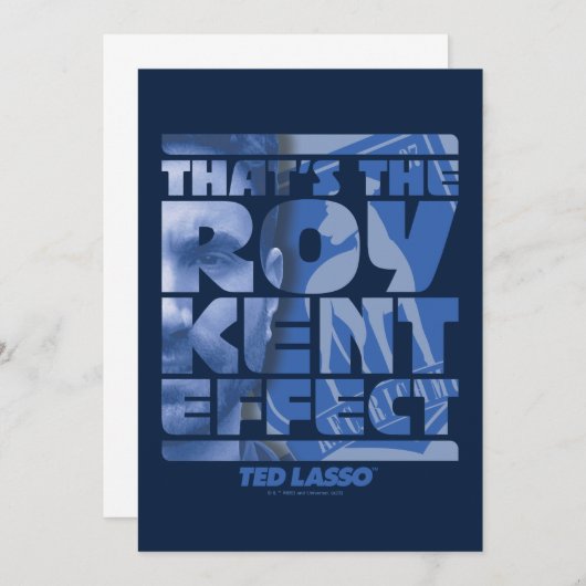 Ted Lasso | Dat is het Roy Kent-effect Notitiekaartje (Voorkant / Achterkant)