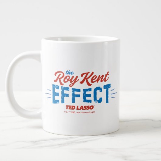 Ted Lasso | De  grafische weergave van het effect  Grote Koffiekop (Links)