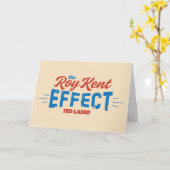 Ted Lasso | De  grafische weergave van het effect  Kaart (Gele Bloem)