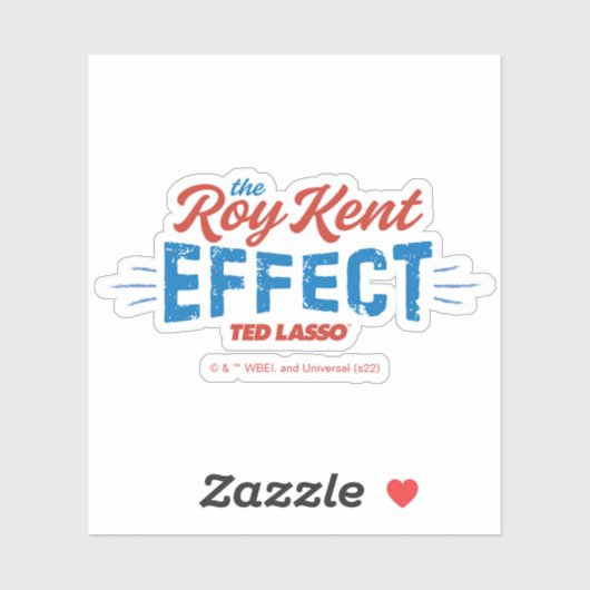 Ted Lasso | De  grafische weergave van het effect  Sticker (Vel)