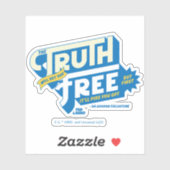 Ted Lasso | De waarheid zal je bevrijden Sticker (Vel)