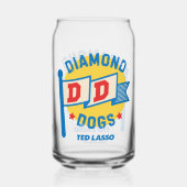 Ted Lasso | Diamond Dogs Pennant Graphic Blikvorm Glas (Achterkant)