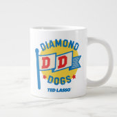 Ted Lasso | Diamond Dogs Pennant Graphic Grote Koffiekop (Rechts)
