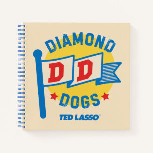 Ted Lasso   Diamond Dogs Pennant Graphic Notitieboek