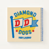 Ted Lasso | Diamond Dogs Pennant Graphic Notitieboek (Achterkant)