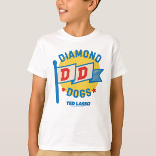 Ted Lasso Diamond Dogs Pennant Graphic T-shirt