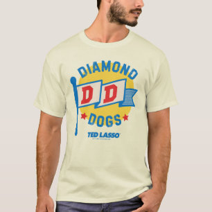 Ted Lasso   Diamond Dogs Pennant Graphic T-shirt