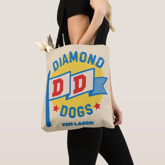 Ted Lasso | Diamond Dogs Pennant Graphic Tote Bag (Dichtbij)