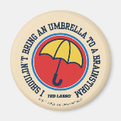 Ted Lasso | Dient niet te leiden tot brainstorm Magneet (Voorkant)