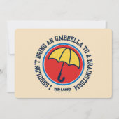 Ted Lasso | Dient niet te leiden tot brainstorm Notitiekaartje (Voorkant)