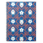 Ted Lasso | Face en Ball Diamond Pattern Notitieboek (Voorkant)