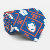 Ted Lasso | Face en Ball Diamond Pattern Stropdas (Opgerold)