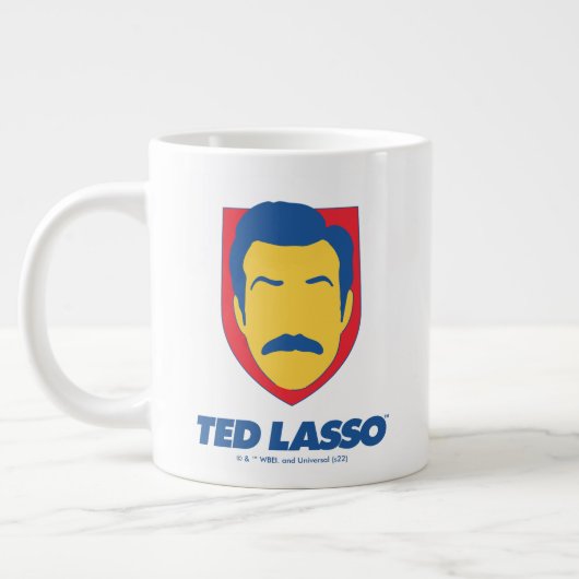 Ted Lasso | Face Icon Grote Koffiekop (Links)