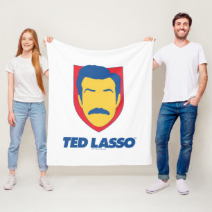Ted Lasso   Face-pictogram Fleece Deken