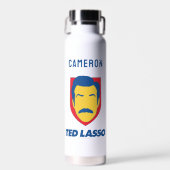 Ted Lasso | Face-pictogram | Jouw namen toevoegen Waterfles (Voorkant)