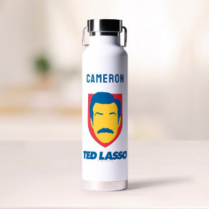 Ted Lasso   Face-pictogram   Jouw namen toevoegen Waterfles