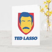 Ted Lasso | Face-pictogram Kaart (Gele Bloem)