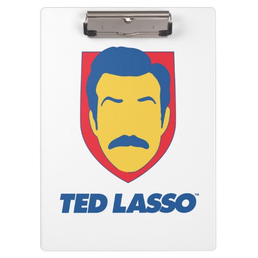 Ted Lasso | Face-pictogram Klembord (Voorkant)