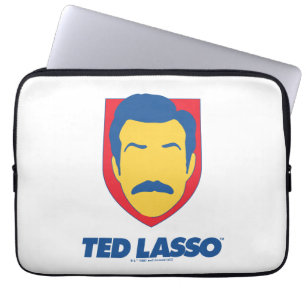 Ted Lasso   Face-pictogram Laptop Sleeve