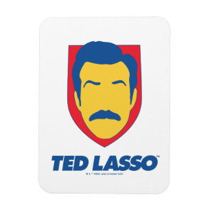 Ted Lasso   Face-pictogram Magneet