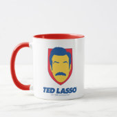 Ted Lasso | Face-pictogram Mok (Links)