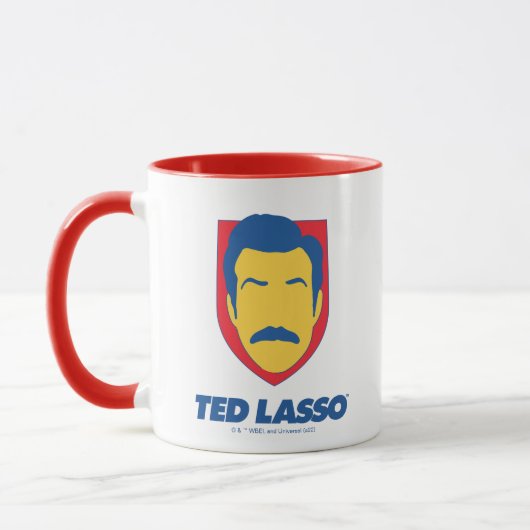Ted Lasso | Face-pictogram Mok (Links)