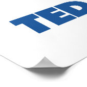 Ted Lasso | Face-pictogram Poster (Hoek)