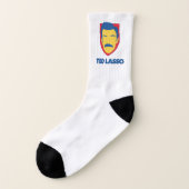 Ted Lasso | Face-pictogram Sokken (Links - buitenkant)