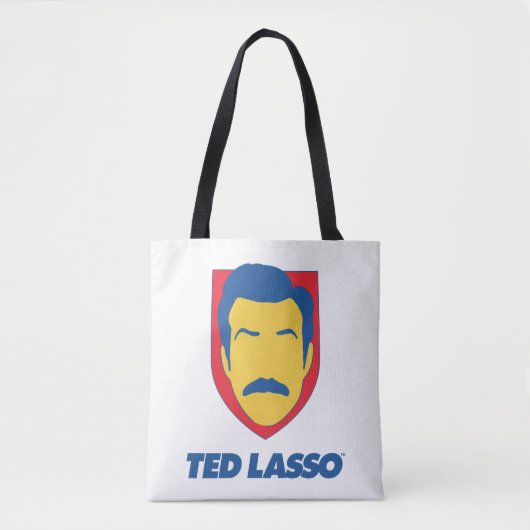 Ted Lasso | Face-pictogram Tote Bag (Voorkant)