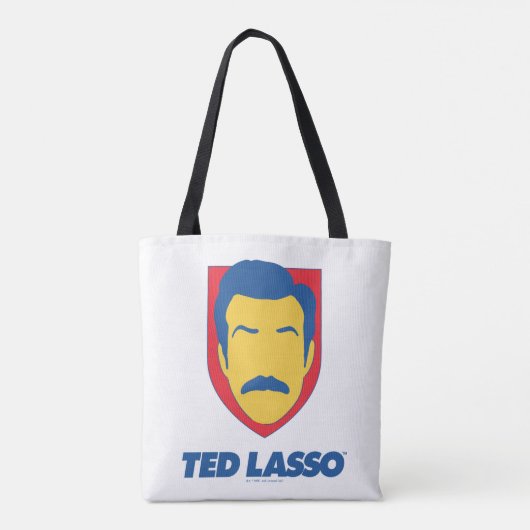 Ted Lasso | Face-pictogram Tote Bag (Achterkant)