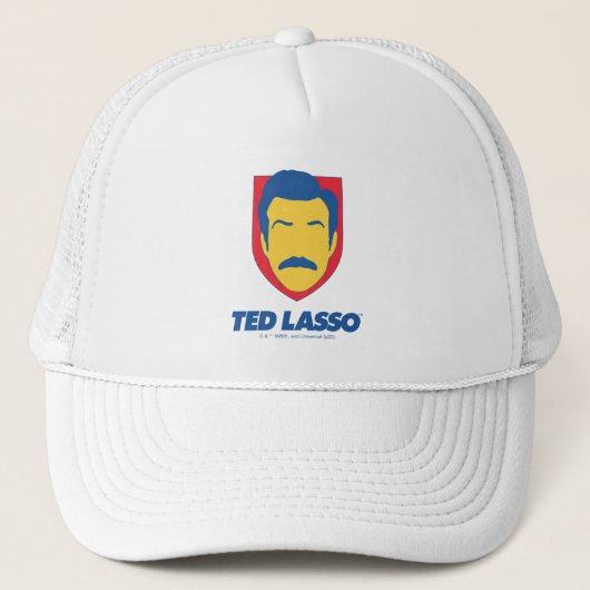 Ted Lasso | Face-pictogram Trucker Pet (Voorkant)