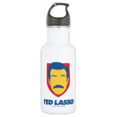 Ted Lasso | Face-pictogram Waterfles (Voorkant)