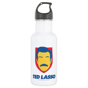 Ted Lasso Face-pictogram Waterfles