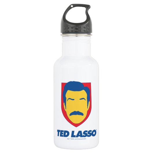 Ted Lasso | Face-pictogram Waterfles (Voorkant)