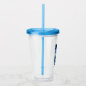 Ted Lasso | Fotoportret Lasso Grafisch Acryl Drinkbeker (Rechts)