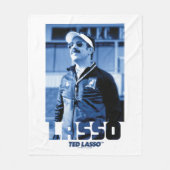 Ted Lasso | Fotoportret Lasso Grafisch Fleece Deken (Voorkant)