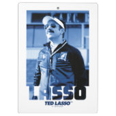 Ted Lasso | Fotoportret Lasso Grafisch Klembord (Achterkant)