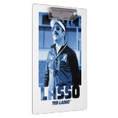 Ted Lasso | Fotoportret Lasso Grafisch Klembord (Rechts)