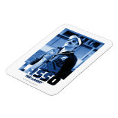 Ted Lasso | Fotoportret Lasso Grafisch Magneet (Linkerzijde)