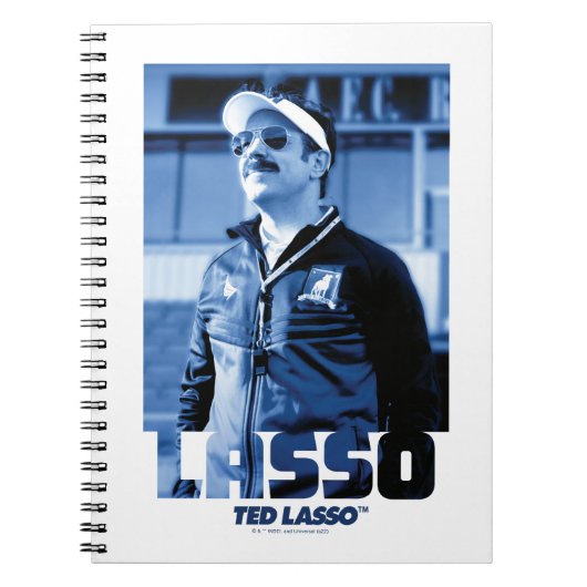 Ted Lasso | Fotoportret Lasso Grafisch Notitieboek (Voorkant)